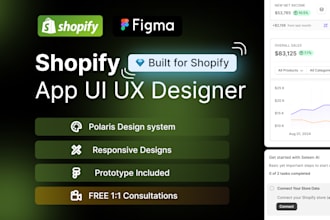 design your shopify app UI UX with polaris design system