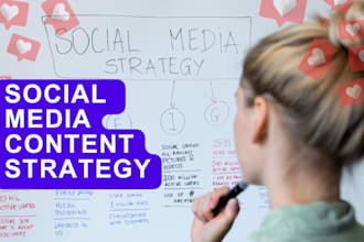 create a social media strategy and content plan