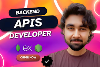 build secure node js express mongodb backend apis for web apps mern