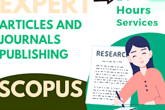 research and write article, humanize for publishing on scopus, google scholar