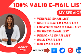 manage a b2b email list of your targeted niche