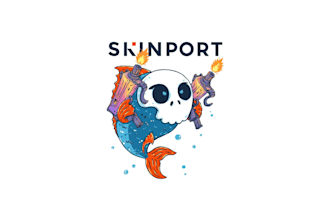 design unique skin port fred logo