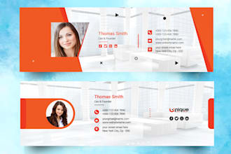 design a professional linkedin banner