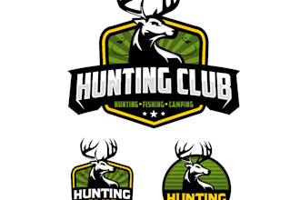 design outdoors, adventure, mountain hiking, hunting logo