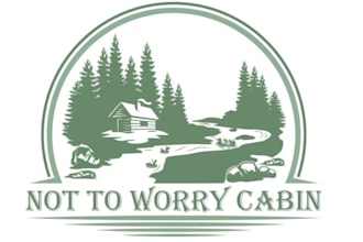 do unique and original cabin rentals relaxation logo design