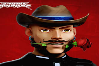 2d 3d nft art character design 10k nft art collection nft model nft graphics