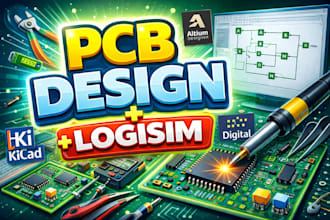assist in digital logic systems, pcb designs, digital logic design and circuits
