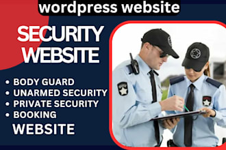 design security guard website, security website, unarmed security website