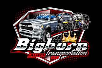 create auto trucking traand towing truck logonsport logistics