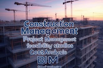 do construction management reports and quantity surveying assignments