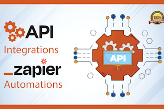 do web rest json xml api integration zapier, automation fixing backend developer