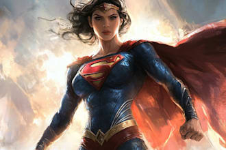 draw comic book illustration marvel cartoon character design