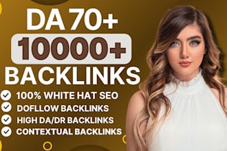 make high quality contextual SEO dofollow backlinks