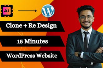 do redesign website, duplicate or clone website, with elementor pro landing page