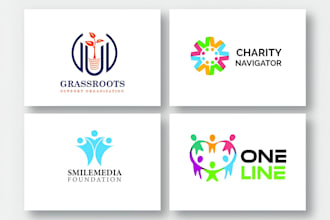 do modern christian, religious, community, non profit and church logo