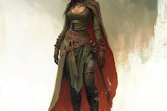 make a dnd character art with amazing quality