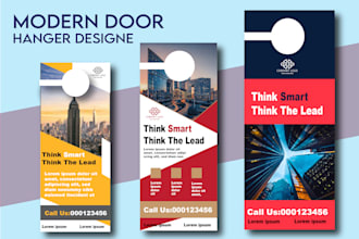 do modern door hanger design