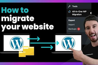 backup, migrate, transfer, or move wordpress website quickly