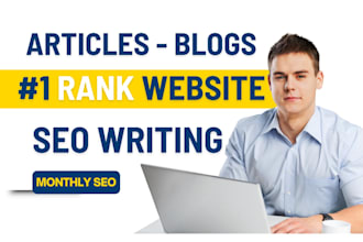 do seo content writing, blog post writing, business content and article writing