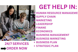 business management, strategic plan,leadership, finance, hrm and manage reports