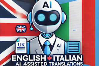 translate english to italian and viceversa