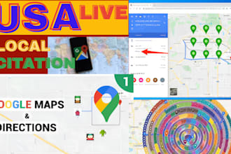 setup usa google map citation local seo business listing directory submission