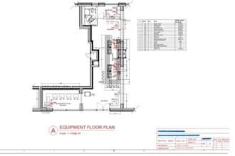 commercial kitchen design with mep and process planning