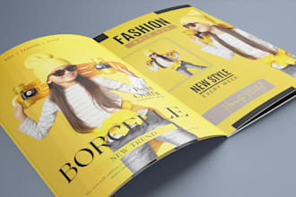 digital and printable magazine,  digital catalog, cover