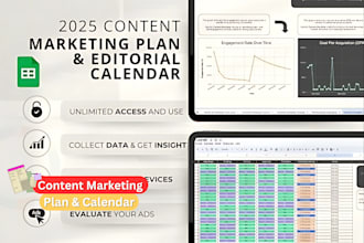 make content marketing plan and calendar for you make more than 800 dollar