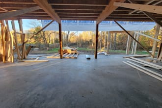 do the wood structure framing and foundation plan design