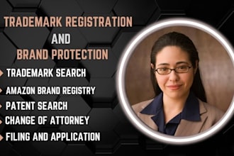 be your licensed patent, USA, trademark search and registration attorney, uspto