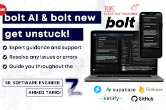 fix bugs and errors in bold ai bold new projects and help you complete project