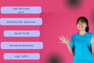 15 guest posts backlinks niche relevant dofollow seo link