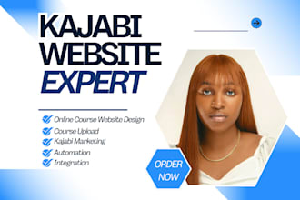 kajabi website, kajabi website redesign, kajabi landing page