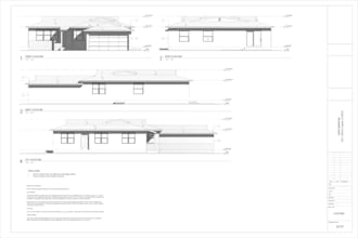 create architectural and civil working drawing in auto cad