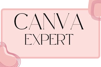canva expert instagram, social media, flyers, presentations, PDF to canva
