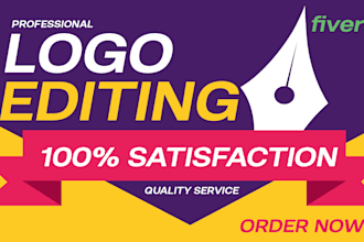 edit, modify, or create your logo
