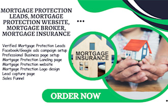 mortgage protection leads mortgage protection website mortgage broker insurance