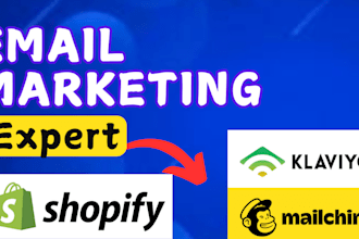 integrate mailchimp klaviyo for shopify email campaign automation workflows