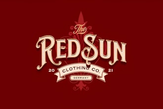 design luxury fashion streetwear clothing brand logo