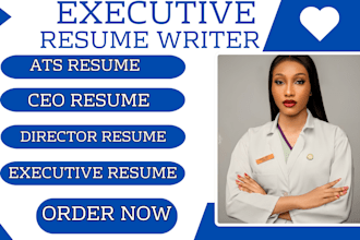 write executive resume, federal, senior, director resume and usajobs resume