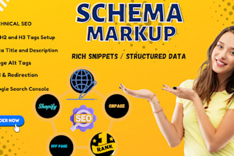 set up manual schema markup, structured data and rich snippets for wordpress