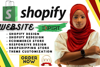shopify store design shopify website redesign shopify dropshipping store