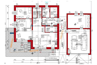 make and design detailed architectural floor plans and facades for your project