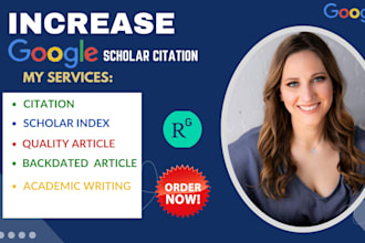 increase google scholar citation and scopus indexing in top ranking journals