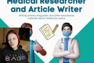 write medical nursing articles and health blogs as a doctor