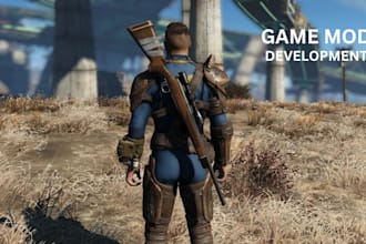 custom skyrim mod, fallout mod, fivem mod, sfm  3d model animation