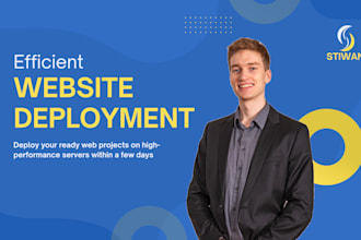 deploy your wordpress or woocommerce website