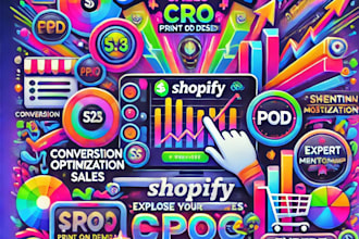 do shopify audit, shopify cro, shopify pod and boost shopify sales conversion