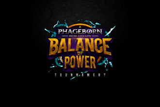 design balance of power tournament logo